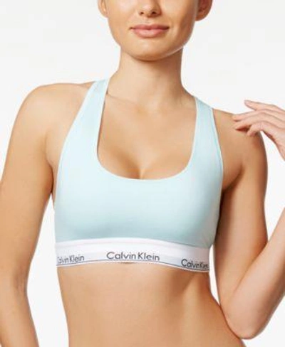 Calvin Klein Modern Cotton Bralette F3785 In Salt Lake