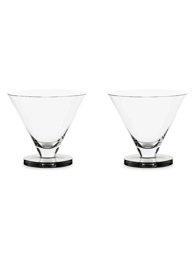 Tom Dixon Puck 2-piece Cocktail Glass Set