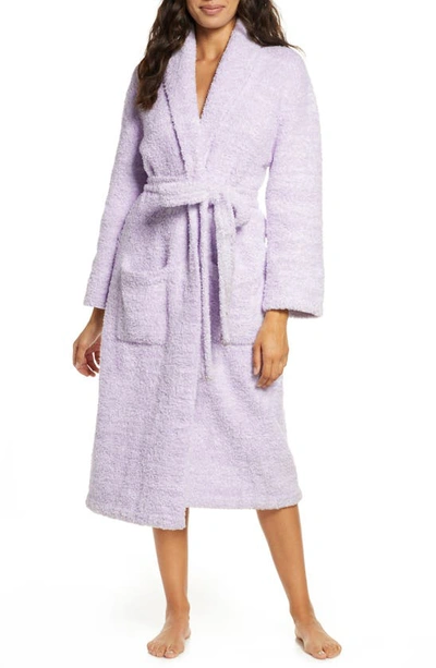 Barefoot Dreamsr Barefoot Dreams Cozychic Unisex Robe In He Lavender/white