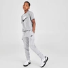 Nike Kids'  Boys' Sportswear Club Cargo Jogger Pants In Light Smoke Grey/iron Grey