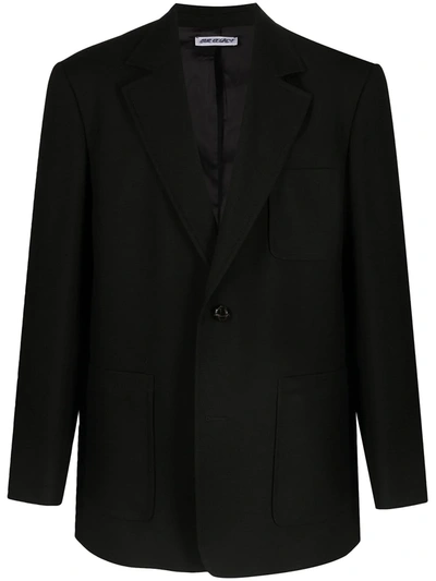 Our Legacy Single-breasted Tailored Blazer In Black