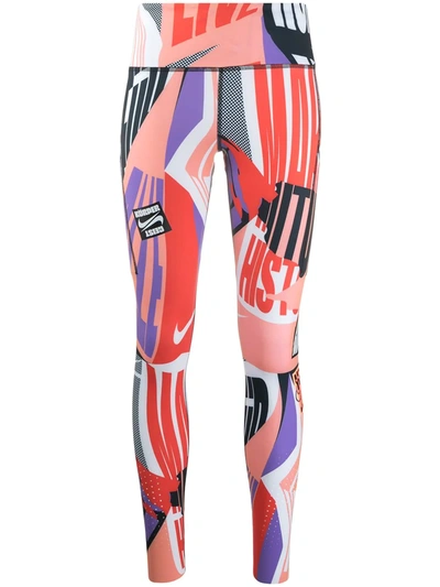 Nike Berlin Epic Lux Tights In Pink