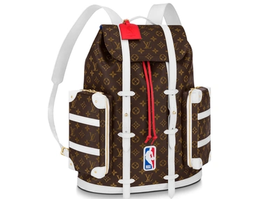 Pre-owned Louis Vuitton  X Nba Christopher Soft Trunk Backpack Monogram