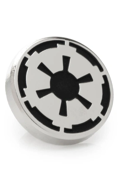 Cufflinks, Inc Men's Star Wars Imperial Icon Lapel Pin In Silver