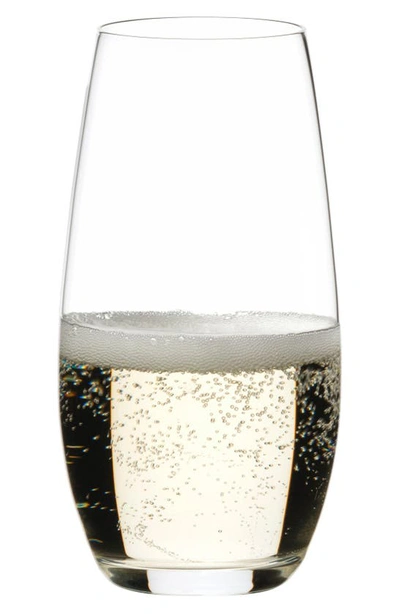 Riedel 'o' Stemless Champagne Glasses In Clear