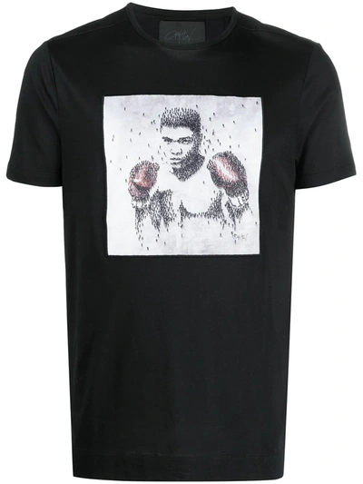 Limitato Muhammad Ali Print T-shirt In Black