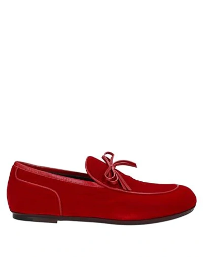 Bottega Veneta Loafers In Red