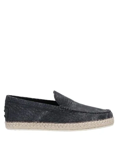 Tod's Loafers In Black