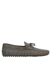 Tod's Loafers In Grey