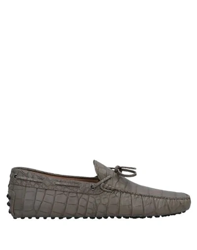 Tod's Loafers In Grey