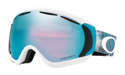 Oakley Canopy™ (asia Fit) Snow Goggles In Tranquil Flurry Poseidon