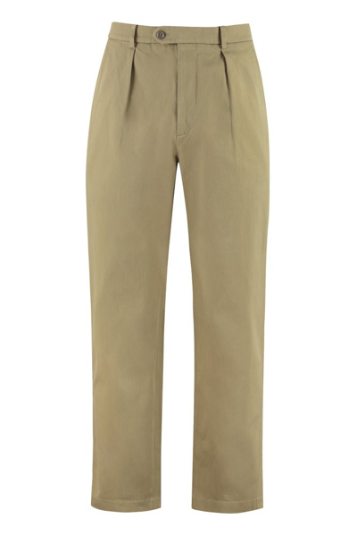 Gucci Gg Patch Trouser In Green
