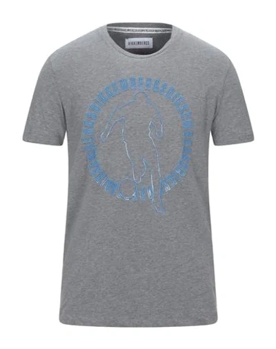 Bikkembergs T-shirts In Grey