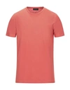 Roberto Collina T-shirts In Tomato Red