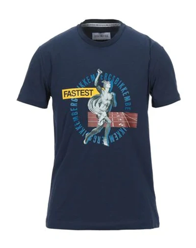 Bikkembergs T-shirts In Blue