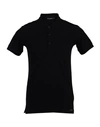 Dolce & Gabbana Polo Shirts In Black