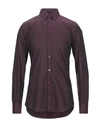 Dolce & Gabbana Shirts In Maroon