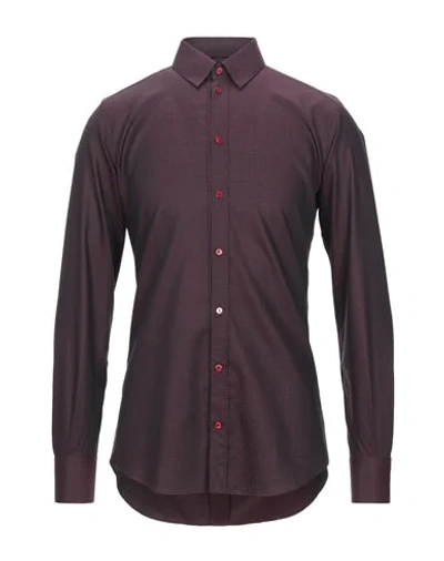 Dolce & Gabbana Shirts In Maroon