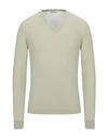 Malo Sweaters In Green