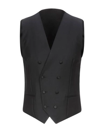 Dolce & Gabbana Vests In Black