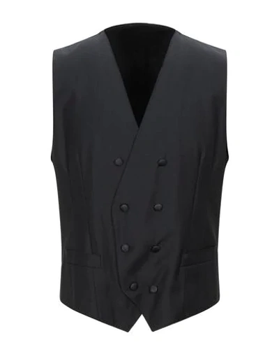 Dolce & Gabbana Vests In Black