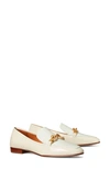 Tory Burch Jessa Horse Hardware Loafer In New Ivory / Mint / New Ivory