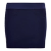 Polo Ralph Lauren Back-pleated Stretch Skort In French Navy