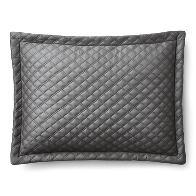 Polo Ralph Lauren Argyle Sateen Throw Pillow In Graphite