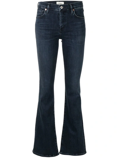 Citizens Of Humanity Mid-rise Bootcut Jeans In Blue