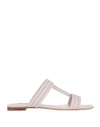 Tod's Sandals In Light Pink
