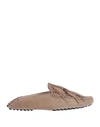 Tod's Woman Mules & Clogs Beige Size 6 Leather