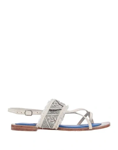 Meher Kakalia Flip Flops In Ivory