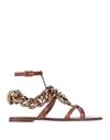 Dolce & Gabbana Sandals In Brown