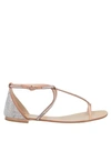 Bibi Lou Toe Strap Sandals In Pink