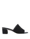 Tod's Sandals In Black
