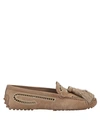 Tod's Loafers In Beige