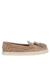 Tod's Loafers In Beige