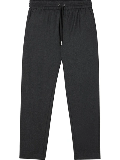 Burberry Monogram Motif Jogging Trousers In Grey