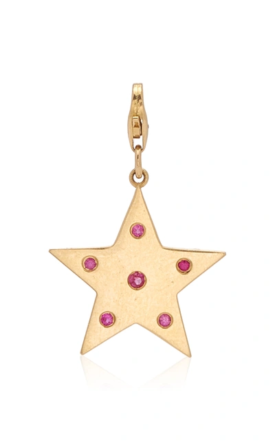 Have A Heart X Muse Nancy Newberg Star Charm With Pink Sapphires