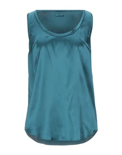 Brunello Cucinelli Tops In Deep Jade