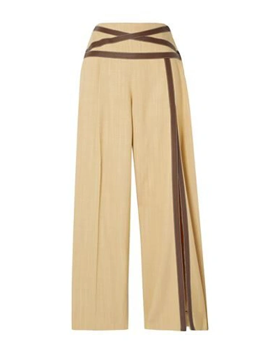 Rosie Assoulin Casual Pants In Sand