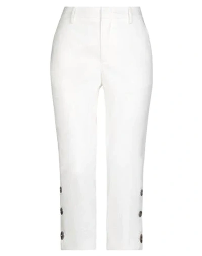 Pt Torino Cropped Pants In White