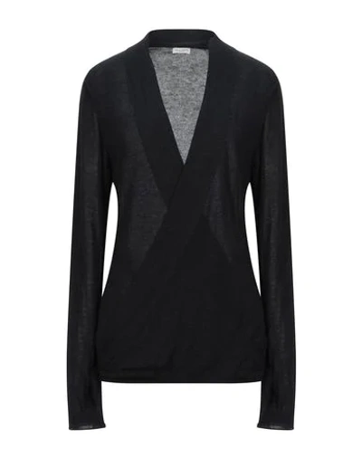 Paolo Pecora Sweaters In Black