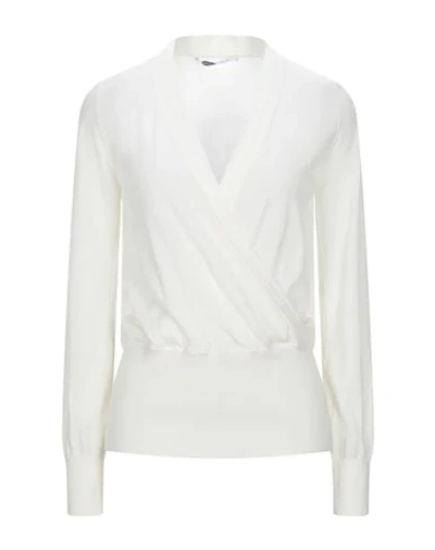 Agnona Sweaters In Ivory