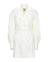 L'autre Chose Short Dresses In White