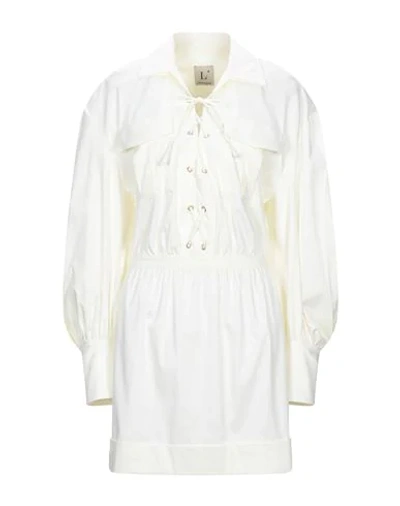 L'autre Chose Short Dresses In White