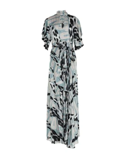 Just Cavalli Long Dresses In Blue