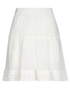 Isabel Marant Midi Skirts In White