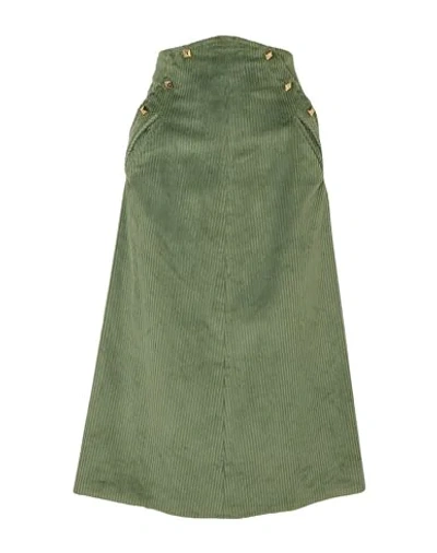 Anna Mason 3/4 Length Skirts In Green