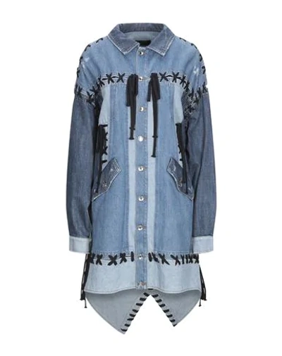 Dolce & Gabbana Denim Outerwear In Blue